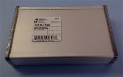 HAMMOND 1457L1602 FLANGED EXTRUDED ALUMINUM WATERTIGHT      ENCLOSURE (6.3" X 4.09" X 1.26")