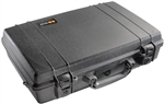 PELICAN CASE NO FOAM BLACK (MFR# 1490-001-110) 1490NFBLK    (ID 17.75"L X 11.37"W X 4.12"D) *SPECIAL ORDER*