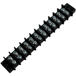 CURTIS 1512 TERMINAL STRIP 12 POLE (15A/300V)