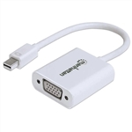 MANHATTAN 151382 MINI DISPLAYPORT TO VGA ADAPTER,           MINI DISPLAYPORT MALE TO VGA FEMALE, ACTIVE