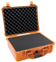 PELICAN CASE WITH FOAM ORANGE (MFR# 1520-000-150) 1520ORG   (ID 18.06"L X 12.89"W X 6.72"D)