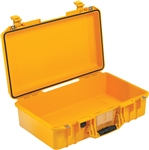 PELICAN AIR CASE NO FOAM (MFR# 015250-0011-240) 1525NFYEL   YELLOW (ID 20.50"L X 11.31"W X 6.75"D) *SPECIAL ORDER*