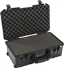 PELICAN AIR CASE WITH FOAM (MFR# 015350-0002-110) 1535BLK   BLACK (ID 20.39"L X 11.20"W X 7.21"D) *SPECIAL ORDER*