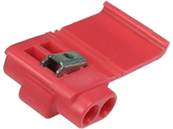PICO 1558-CS RED DUAL TAP CONNECTOR 22-18AWG, 15/PACK