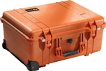 PELICAN CASE NO FOAM ORANGE (MFR# 1560-001-150) 1560NFORG   (ID 20.37"L X 15.43"W X 9.00"D) *SPECIAL ORDER*