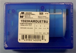 HAMMOND 1593HAMDUETBU ARDUINO ENCLOSURE, TRANSPARENT BLUE   (4.3" X 2.9" X 1")