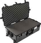 PELICAN AIR CASE WITH FOAM (MFR# 016150-0001-110) 1615BLK   BLACK (ID 29.59"L X 15.50"W X 9.38"D) *SPECIAL ORDER*