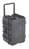 UK 1627WNFBLK 1627 TRANSIT CASE BLACK WITH WHEELS NO FOAM   (ID: 26.8" X 17.8" X 15.9") *SPECIAL ORDER*