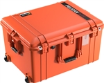 PELICAN AIR CASE NO FOAM (MFR# 016370-0011-150) 1637NFORG   ORANGE (ID 23.43"L X 17.55"W X 13.25"D) *SPECIAL ORDER*