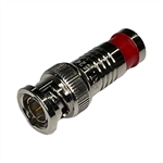 PLATINUM 18041 BNC COMPRESSION SEALSMART CONNECTOR FOR RG59, SOLD PER CONNECTOR *COMPRESSION STYLE TOOL REQUIRED*