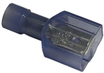 PICO 1864-CP BLUE 16-14AWG .250" MALE QUICK CONNECTOR,      FULLY NYLON INSULATED, 100/PACK (MATES TO 1865)