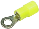 PICO 1913-BP YELLOW 12-10AWG 1/2" RING TERMINAL CONNECTOR,  VINYL INSULATED, 4/PACK