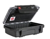 UK 206CVBLK-PAD 206 ULTRABOX BLACK, CLEAR VIEW LID, LID     POUCH & PADDED (ID: 5.51" X 3.54" X 1.96") *SPECIAL ORDER*