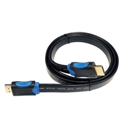 CIRCUIT TEST 214-4702 FLAT MALE - MALE (2M) HIGH SPEED HDMI CABLE WITH ETHERNET