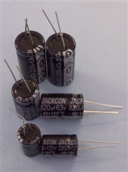 LUXON 220UF35VTW RADIAL ELECTROLYTIC CAPACITOR              220UF 35V 105C (10MM X 20MM)