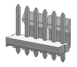 MOLEX 26-60-4060 KK .156" 6 PIN HEADER