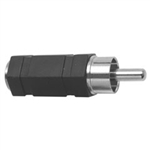 MODE 27-312-1 ADAPTER 3.5MM JACK/FEMALE TO RCA PLUG/MALE