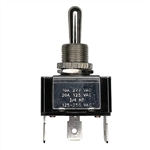 PHILMORE 30-335 HEAVY DUTY TOGGLE SWITCH SPDT (ON)-OFF-(ON) , 20A @ 125VAC / 10A @ 277VAC, QC TERMINALS