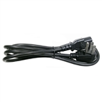 MODE 31-035RA-0 IEC EQUIPMENT POWER CORD 18/3 WITH RIGHT    ANGLE PLUG, 6' LONG