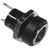 MODE 31-134M-0 DC POWER JACK, 2.1MM ISOLATED, 8MM MOUNTING  HOLE, RATING: 0.5A @ 12VDC