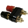 MODE 31-440-0 GOLD PLATED DUAL BINDING POST (RED/BLACK), 30A