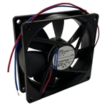 EBM-PAPST 3412N 12VDC BALL BEARING FAN 92MM X 92MM X 25MM   49.4CFM 32DB 2.2W 0.18A 2700RPM 2 WIRE