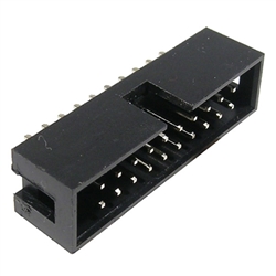 MODE 35-514-0 VERTICAL 14 PIN PC MOUNT BOX CONNECTOR