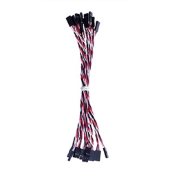 OSEPP 3PIN-01 3 PIN JUMPER CABLE WITH 3 PIN JST RE          CONNECTORS, 10/PACK, ARDUINO