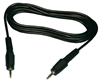 PHILMORE 44-404 2.5MM 4 CONDUCTOR MALE-MALE GOLD PLATED     CABLE, 6' LENGTH