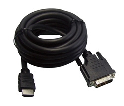 PHILMORE 45-7035 HDMI MALE TO DVI-D MALE CABLE, 16' LENGTH