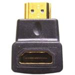 PHILMORE 45-7042 HDMI RIGHT ANGLE ADAPTER (M-F), DOWNWARD   POSITION