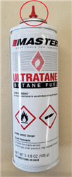 MASTER BUTANE 5 1/8 OZ (145 GRAM) CANISTER 51773