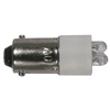 MODE 55-212W-0 WHITE REPLACEMENT LED LAMP/BULB, 24V 10000MCD T3-1/4 (10MM) BAYONET BASE (24V AC/DC) -25C/85C