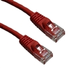 PSI 5E04UMRD-PC-03 CAT5E RED PATCH CORD WITH SNAGLESS       BOOT, 350MHZ UTP, WIRED T568B, 3' LENGTH