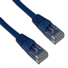 PSI 6E04UMBL-PC-01 CAT6E BLUE PATCH CORD WITH SNAGLESS      BOOT, 550MHZ UTP, WIRED T568B, 1' LENGTH (12 INCHES)
