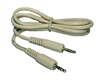 PHILMORE 70-018 STEREO 3.5MM CABLE MALE-MALE, 25' LENGTH
