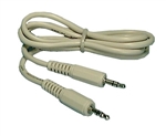 PHILMORE 70-018 STEREO 3.5MM CABLE MALE-MALE, 25' LENGTH