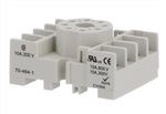 SCHNEIDER 70-464-1 RELAY BASE / SOCKET DPDT 8 PIN OCTAL,    DIN RAIL OR PANEL MOUNT, 15A@300V & 10A@600V