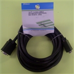 PHILMORE 70-5315 HIGH RESOLUTION SUPER VGA (S-VGA) CABLE,   HIGH DENSITY 15 PIN D-SUB, MALE-FEMALE, 15' LENGTH