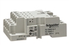 SCHNEIDER 70-784D-1 / 70-784D14-1 RELAY BASE / SOCKET 4PDT  14 PIN, DIN RAIL OR PANEL MOUNT, 16A@300V