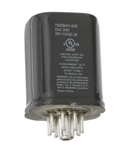 SCHNEIDER 750XBXH-24D RELAY 24VDC DPDT HERMETICALLY SEALED  (KR-11DGE-24) 8 PIN OCTAL, 12A 120VAC/240VAC/28VDC, CUL/CSA