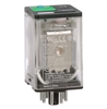 SCHNEIDER 750XBXRM4L-24D RELAY 24VDC DPDT 8 PIN OCTAL,      10A@277VAC/30VDC, CUL/CSA