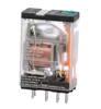 SCHNEIDER 781XAXRM4L-12D RELAY 12VDC SPDT 5 PIN SLIMLINE,   CSA: 15A@150VAC/28VDC 10A@277VAC, WITH TEST BUTTON & LED