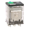 SCHNEIDER 783XCXM4L-24D RELAY 24VDC 3PDT "ICECUBE" 11 PIN,  CSA: 15A@150VAC/28VDC 10A@277VAC, WITH TEST BUTTON & LED