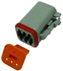 PICO 7997-11 MALE 6 WAY DEUTSCH PLUG & WEDGELOCK, 1/PACK,   DEUTSCH NO: DT06-6S / W6S