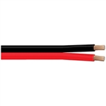 PICO 8138-PK RED & BLACK BONDED PARALLEL MARINE WIRE 16AWG  2 CONDUCTOR: FOR RV, BOATS AND TRAILERS, 25FT ROLL