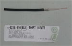 BELDEN COAXIAL CABLE 75 OHM BLK 8218