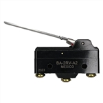 HONEYWELL BA-2RV-A2 BASIC LIMIT SWITCH SPDT, STRAIGHT LEVER, 20 AMPS 125VAC, MICRO SWITCH