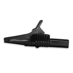 MUELLER BU-65-0 FULLY INSULATED ALLIGATOR CLIP, UL LISTED,  30AMP, BLACK