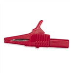MUELLER BU-65-2 FULLY INSULATED ALLIGATOR CLIP, UL LISTED,  30AMP, RED